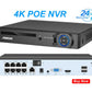 Caméra De Surveillance Extérieure IP POE 8MP 4K